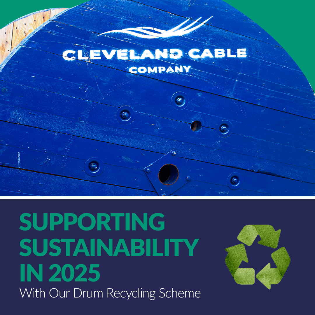 Supporting Sustainability in 2025 with Our Cable Drum Recycling Scheme