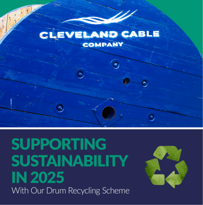 Supporting Sustainability in 2025 with Our Cable Drum Recycling Scheme