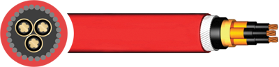 BS7835 3 Core Armoured Mains Cable 11kV - XLPE, SWA, LSZH - 35mm to 400mm