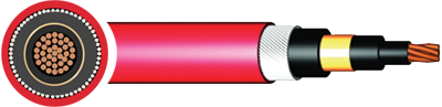 BS7835 Single Core Armoured Power Cable 11kV - XLPE, AWA, LSZH - 50mm to 630mm