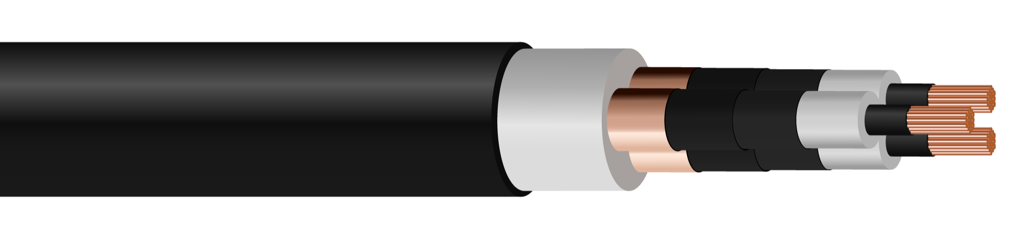 XHIE Cable Medium Voltage Cable 8.7/15 (17.5kV) 25mm² to 630mm²
