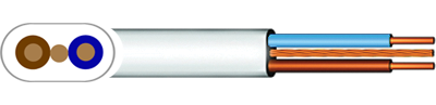 624-B Domestic Twin & Earth Cable - BS7211, LSZH - 1mm² to 16mm²