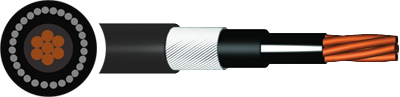 6941X Single Core Cathodic Protection Cable BS5467 XLPE,SWA,PVC - 6mm² to 185mm²
