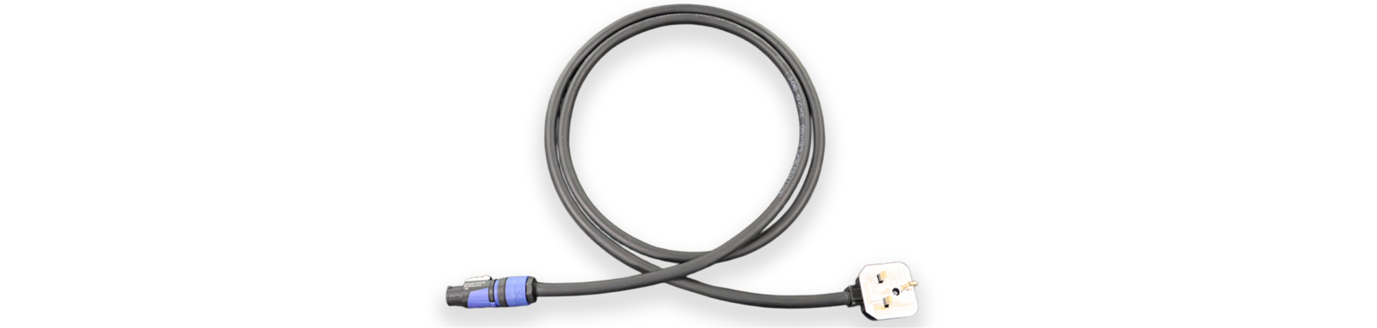 13A Plug - PowerCon Extension Lead (318-Y) Black
