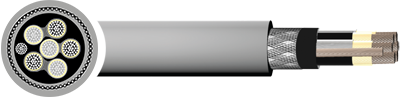 Marine & Offshore Cable - Fire Resistant EPR Individually Screened - BS7917/6883, UKOOA