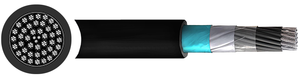 LUL Approved Screened Signalling Cable - Type D & E - EPR Insulation, LSZH Sheath - 0.75mm² to 35mm²