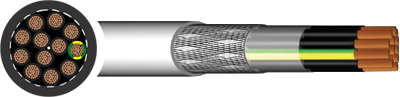 CY Control Cable - Flexible - LSZH BS EN 50525-3-11 and VDE 0250 - 0.75mm² to 16mm²