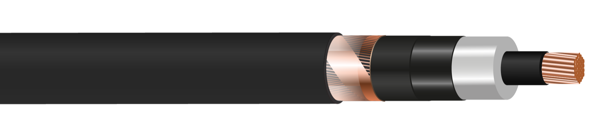 Scottish Power Energy Networks (SPEN) Approved Single Core Power Cable - 33kV, XLPE, MDPE - 150mm² to 400mm²