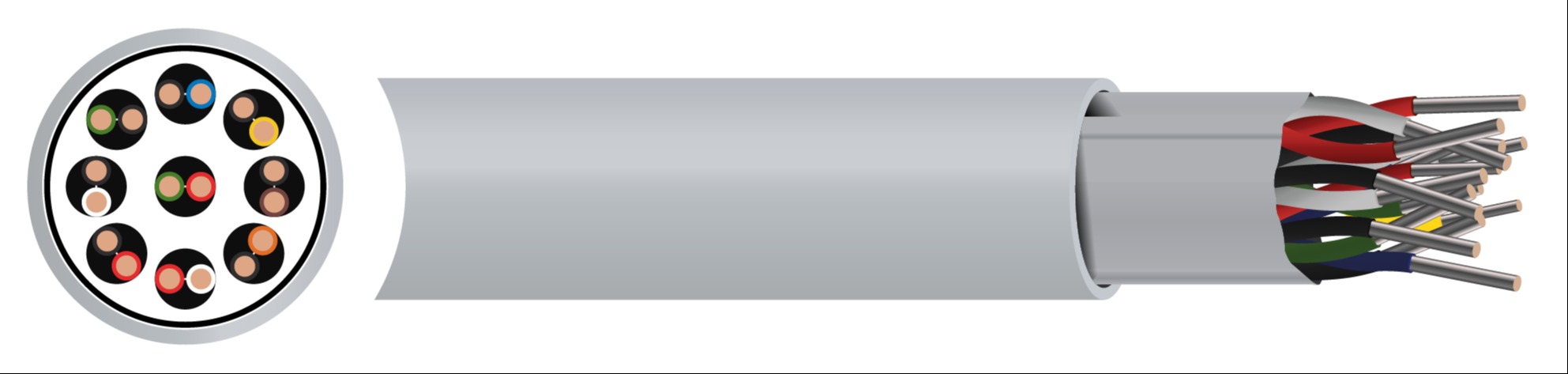 Belden Equiv 8774 Multi-Conductor CM Rated Cable