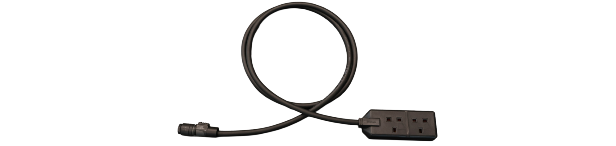 2 Gang 13A Sock - True1 Extension Leads 90°c H07RN-F ExtremeFlex90®