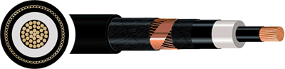 N2XS2Y 33KV Medium Voltage XLPE PE Power Cable
