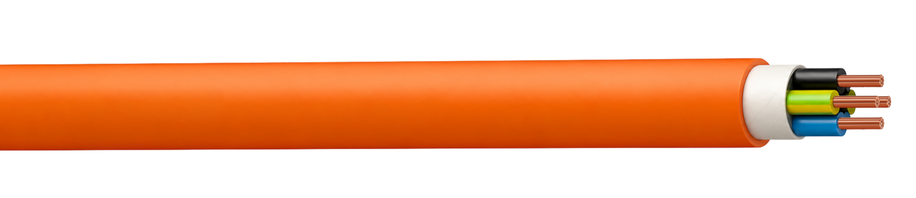 Nexans - N2XHFR Low Voltage Fire Resistant Multi Core OR - CU, MGT, XLPE, LSZH - 1.5mm² to 400mm²