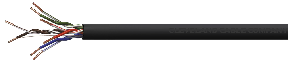 Cat 5E UTP PE 4 Pair External Cable