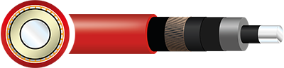 BS7870 11kV Single Core SAC MDPE Screened Cable