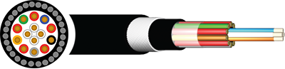 ENATS 09-6 Telecommunications Cable - SWA - 0.50mm