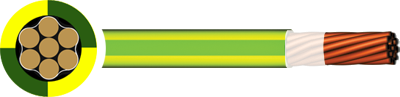 Tubesafe Cable 2.5mm - 300mm