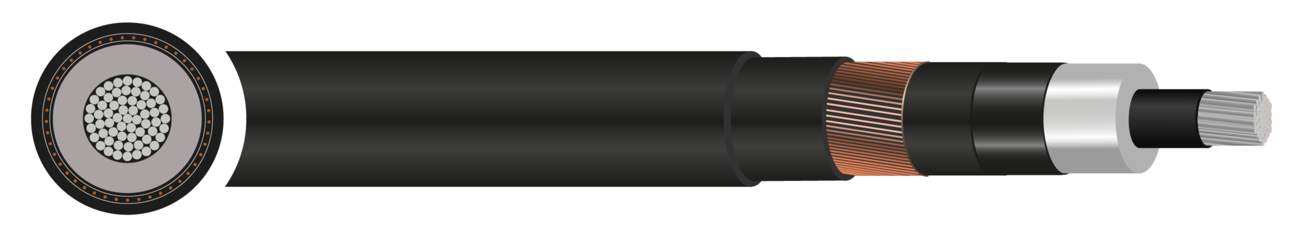 NA2XS(F)2Y 6/10 (12)kV Cable