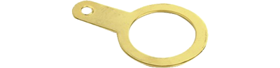 Brass Earth Tags
