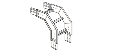 Medium Duty Ladder - 90° External Riser
