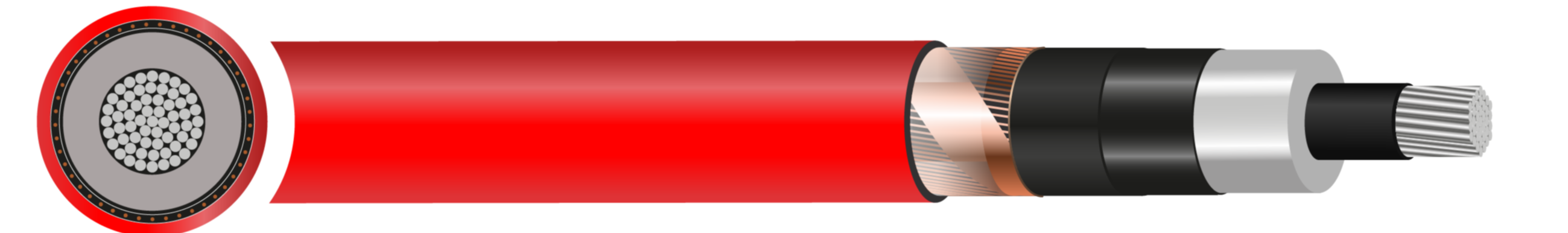 RHZ1-2OL-AL - 8.7/15 (17.5) kV Cable - 50mm² to 630mm²